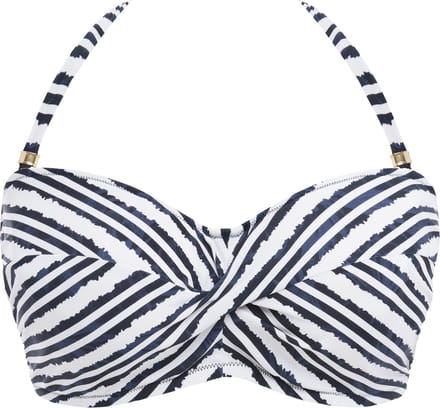 Fantasie Sunshine Coast UW Twist Bandeau Bikini Top Dames Bikinitopje - Maat 75F (EU)