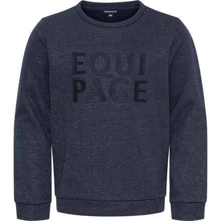 Paardrij-sweatshirt voor kinderen Equipage Veela