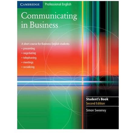 Communicating In Business Student's Book - Sweeney, Simon