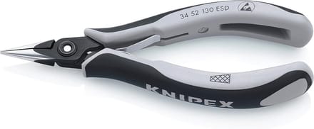 Precisie Elektronische Gripper ESD met Multi-Component Handvatten - 130 mm