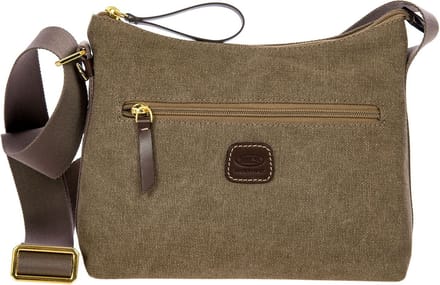 BRIC'S Schoudertas Sorrento Shoulderbag Martina Cocoa Bruine