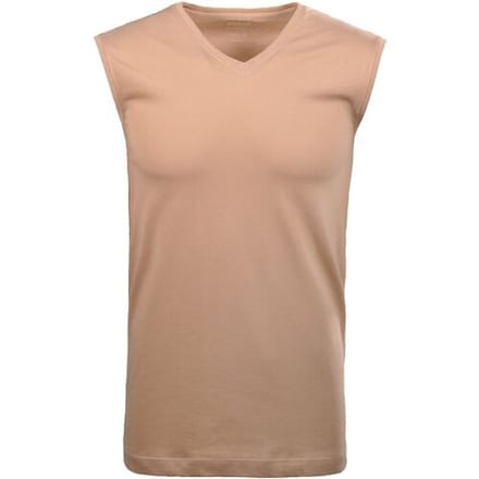 Ragman Ondermode Uni Bodywear Single Jersey 2Pack Pale Taupe / male