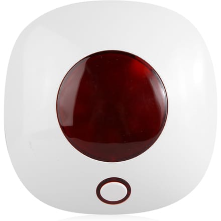 Alarmsirene Intelligent WIFI Flash Luidspreker Gateway Host voor Tuya Home black