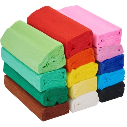 VBS Crêpepapier set, geassorteerde kleuren