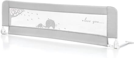 YOR® Bedhekje - Bedrand Kinderen – Bedhek – Grijs - 80cm x 16cm x 8cm