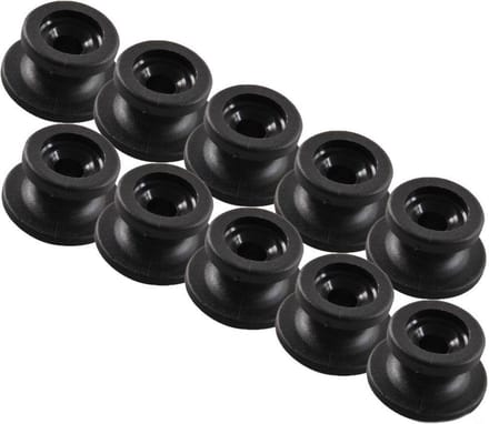 ProPlus Koordhouder - Rond - Kunststof - Zwart - 10 stuks