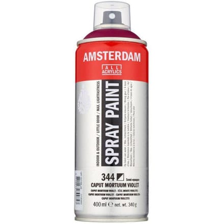 Spuitbusverf - Spraypaint - #344 - Caput Mortuum Violet - Amsterdam - 400ml