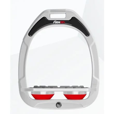 Plat Grip Wit/Grijs/Rood Flex-On Green Composite