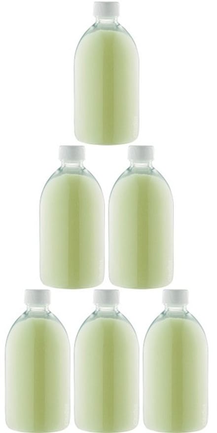 Scrubzout Zen Moment 650 gram - Fles met witte dop - set van 6 stuks - Hydraterende Lichaamsscrub