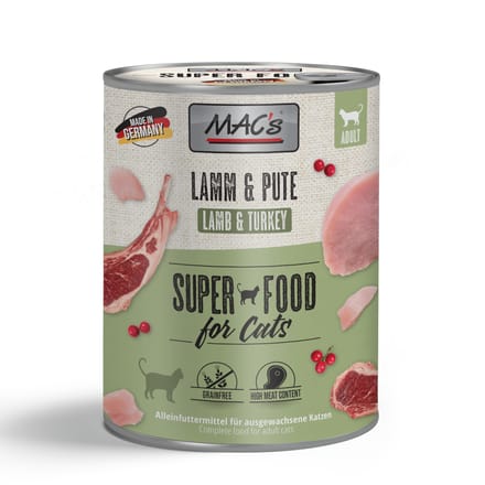 MAC's CAT - Blik 6x800g - Lam & Kalkoen
