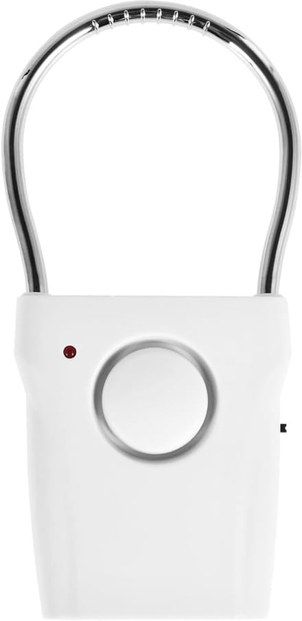 Deurklink Alarm - Deursensor Beveiliging - Huisbeveiliging Thuis - 115 dB Luid Alarm - 14 x 6.6 x 2 cm