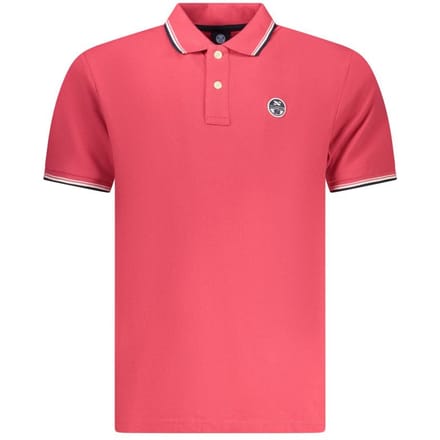 North Sails Rode Katoenen Heren Polo