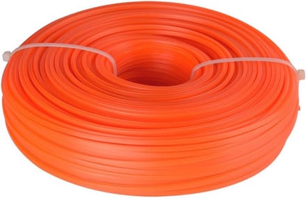 Maaidraad 2,4 mm x 86 m - Vierkante Trimmerdraad voor Tuinonderhoud