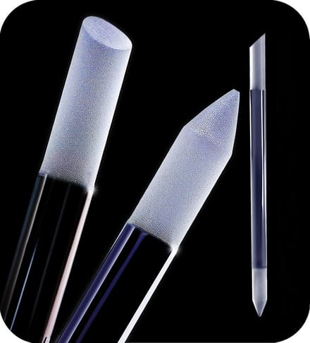 Professionele Glazen Nagelriem Duwer en Vijl Set voor Manicure