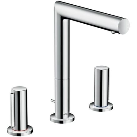 AXOR Uno 3-hole basin mixer 200 with cero handle and pop-up waste 45133000