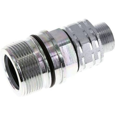 Stalen DN 20 Hydraulische Koppeling Snelkoppeling 16 mm S Knelring ISO 14541/8434-1 D M42 x 2