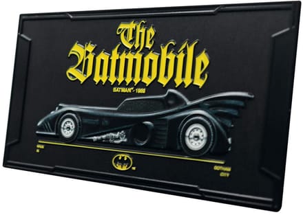 FaNaTtik DC Comics Ingot Batman Batmobile XL Limited Edition Coins