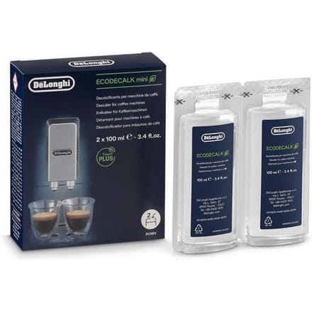 DE‘LONGHI Eco Decalk Mini DLSC200 ontkalker, 250 ml, efficiënte kalkaanslagverwijdering