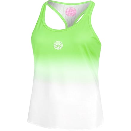 BIDI BADU Crew Gradiant Tanktop Meisjes-Neongroen,Wit