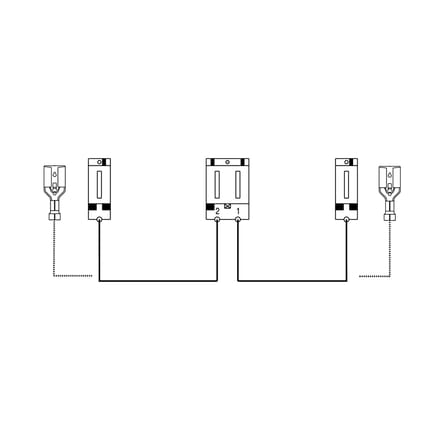 AEG kabel, verwarmingselement, electronische hoofdmodule, J6,690+640mm 1327690069