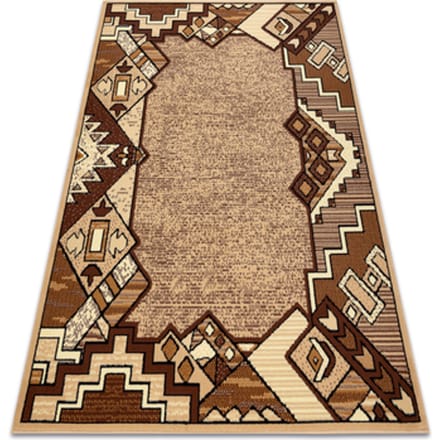 Kleden Rugsx Tapijt BCF Morad BARYTON Klassiek - beige 140x200 cm