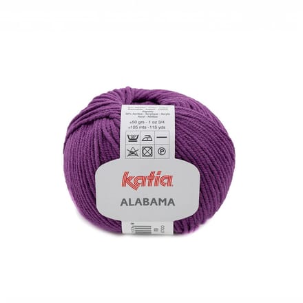Katia Alabama - 68 violet - Katoen/Acryl Garen