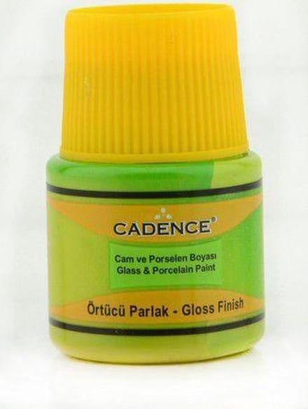 Glasverf - Porseleinverf - kiwi green - Cadence - 45ml