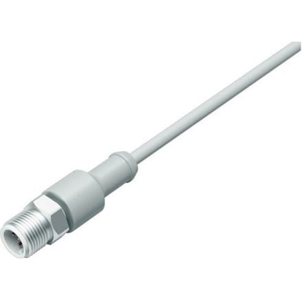 binder 77 3729 0000 40405-0200 Sensor/actuator connector, geassembleerd M12 Stekker, recht 1 stuk(s)