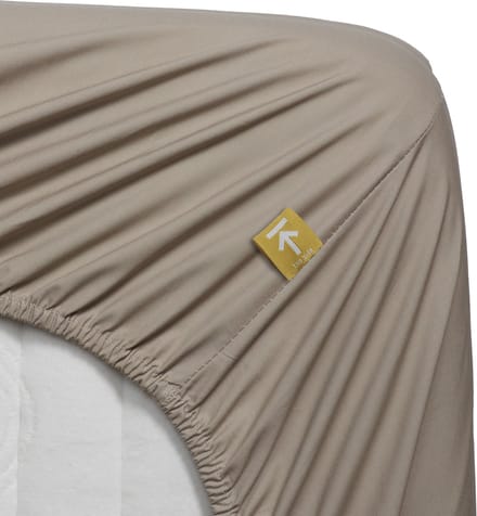 Beddinghouse Percale katoen - Hoeslaken - 90x220 - Zand