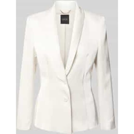 Blazer met sjaalkraag en knoopsluiting