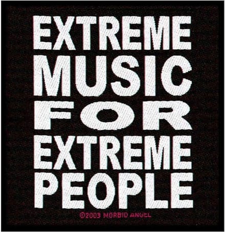 Morbid Angel - Extreme Music Patch - Zwart