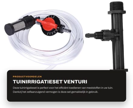 Dailygoods - Tuinirrigatieset Venturi Meststofinjectieschakelaar
