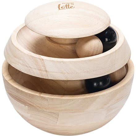 Designed by Lotte Neya - Kattenspeelgoed - Hout - Bruin -16x16x16 cm