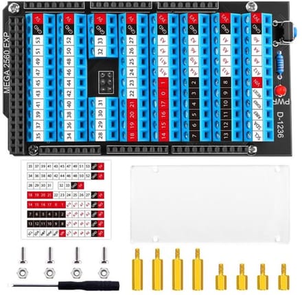 SPHProducts - Terminal Block Breakout Board - Inclusief resetknop