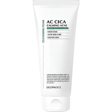 [Deoproce] AC Cica Kalmerend Acne Reinigingsschuim 150 ml white