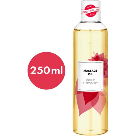 EIS, aroma-massageolie, fruitig aardbeiaroma, 250 ml