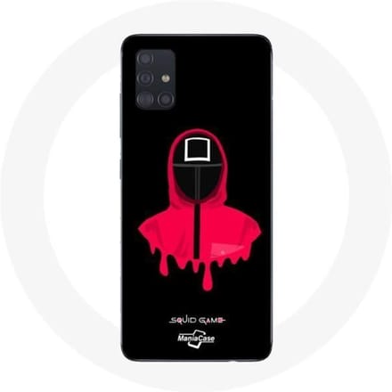 Samsung Galaxy A51 hoesje Squid Game vierkant masker