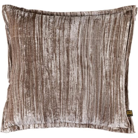 PTMD Senny Sierkussen - 60x3x60 cm - Fluweel - Beige