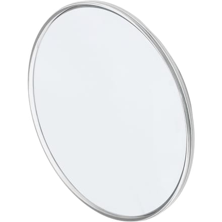 30X Vergrotende Spiegel Signaalzijde 6 Inch Vergrote Spiegel met 3 Zuignappen voor Montage Signaal zilver
