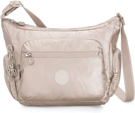 Schoudertas Dames - Crossbody Tas - Dagelijks Gebruik - Veelzijdig Compartiment - 35 cm - Metaalkleur