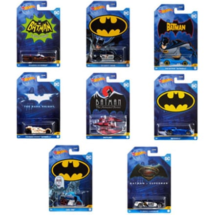 Hot Diecast Wheels Themed Batman Assorti