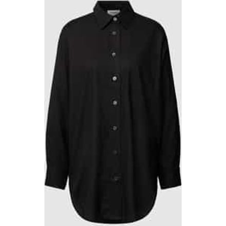 Exclusieve collectie - overhemdblouse met linnen