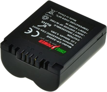 ChiliPower CGA-S006 / CGR-S006 accu voor Panasonic - 900mAh