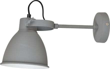 Urban Interiors Dock Wandlamp Grijs - Metalen kap - Ø17