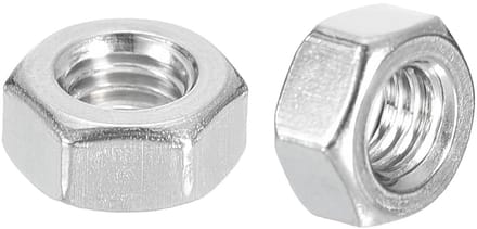 Byshayne - Set van 25 Zeskantmoeren M8 x 1 mm van Roestvrij Staal voor Doe-Het-Zelf Projecten