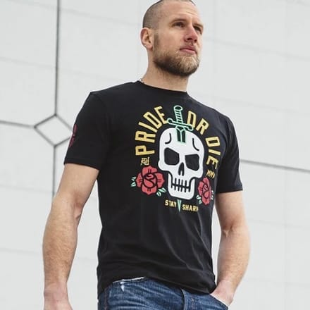 Pride or Die T Shirt Stay Sharp Zwart - XL