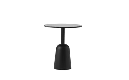 Normann Copenhagen Turn Tafel - marmer - zwart