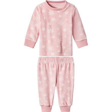 LUPILU Velours baby pyjama (Roze, 62/68)