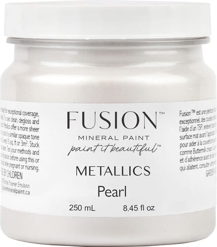 Fusion Metallic Paint - Meubelverf - Acrylverf - Pearl - parelmoer - 250 ml