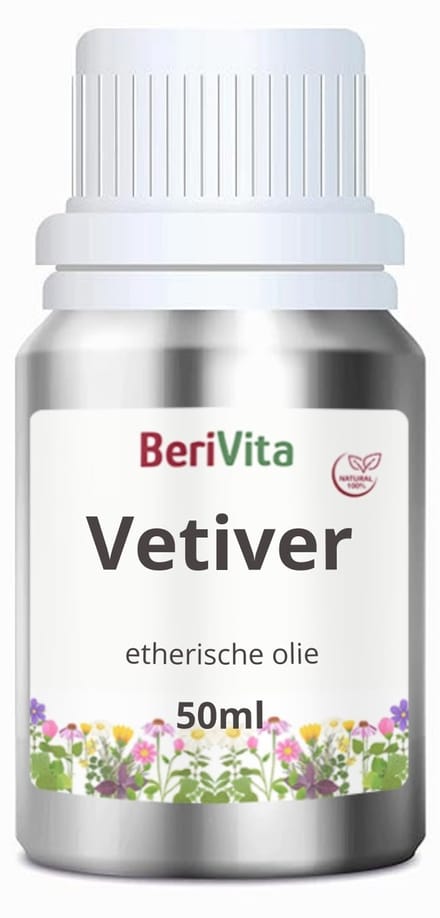 Vetiver Olie 50ml - Pure Etherische Olie van Vetiver Plant